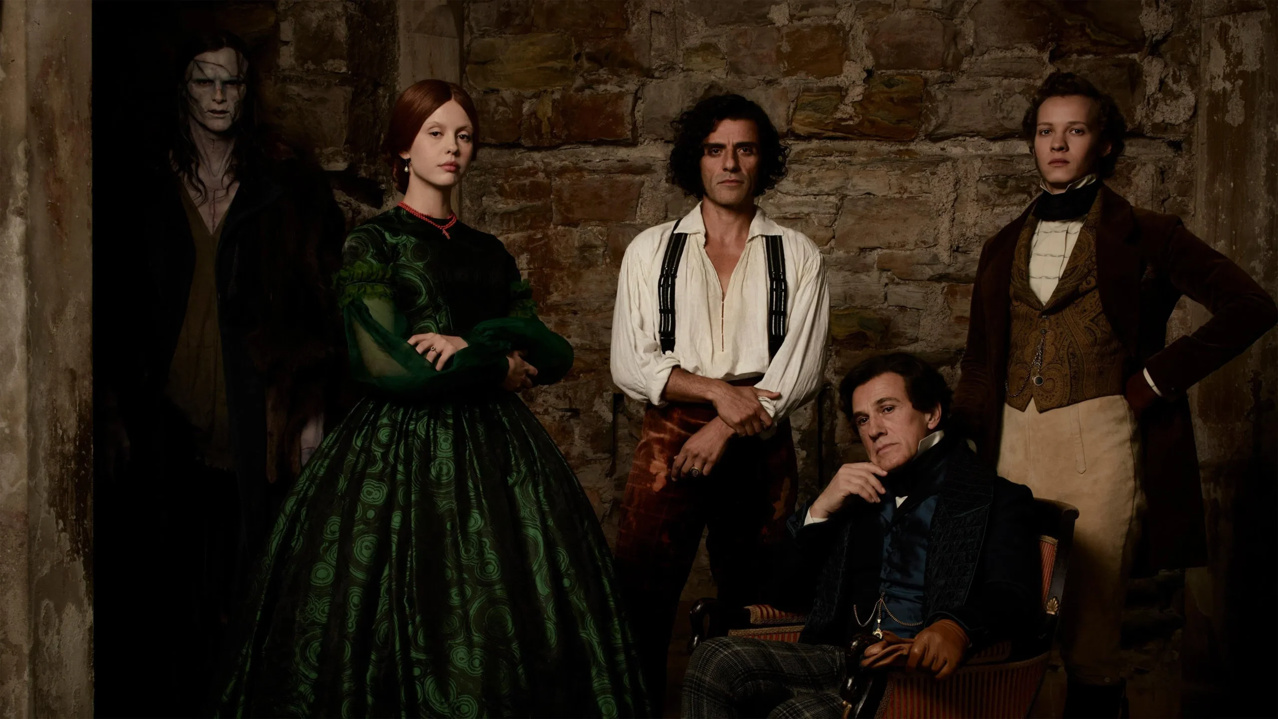 Jacob Elordi como la criatura de Frankenstein